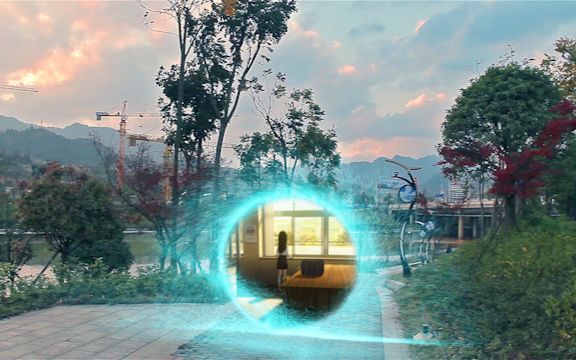 【特效】都说蓝色的传送门很丑可是我很喜欢