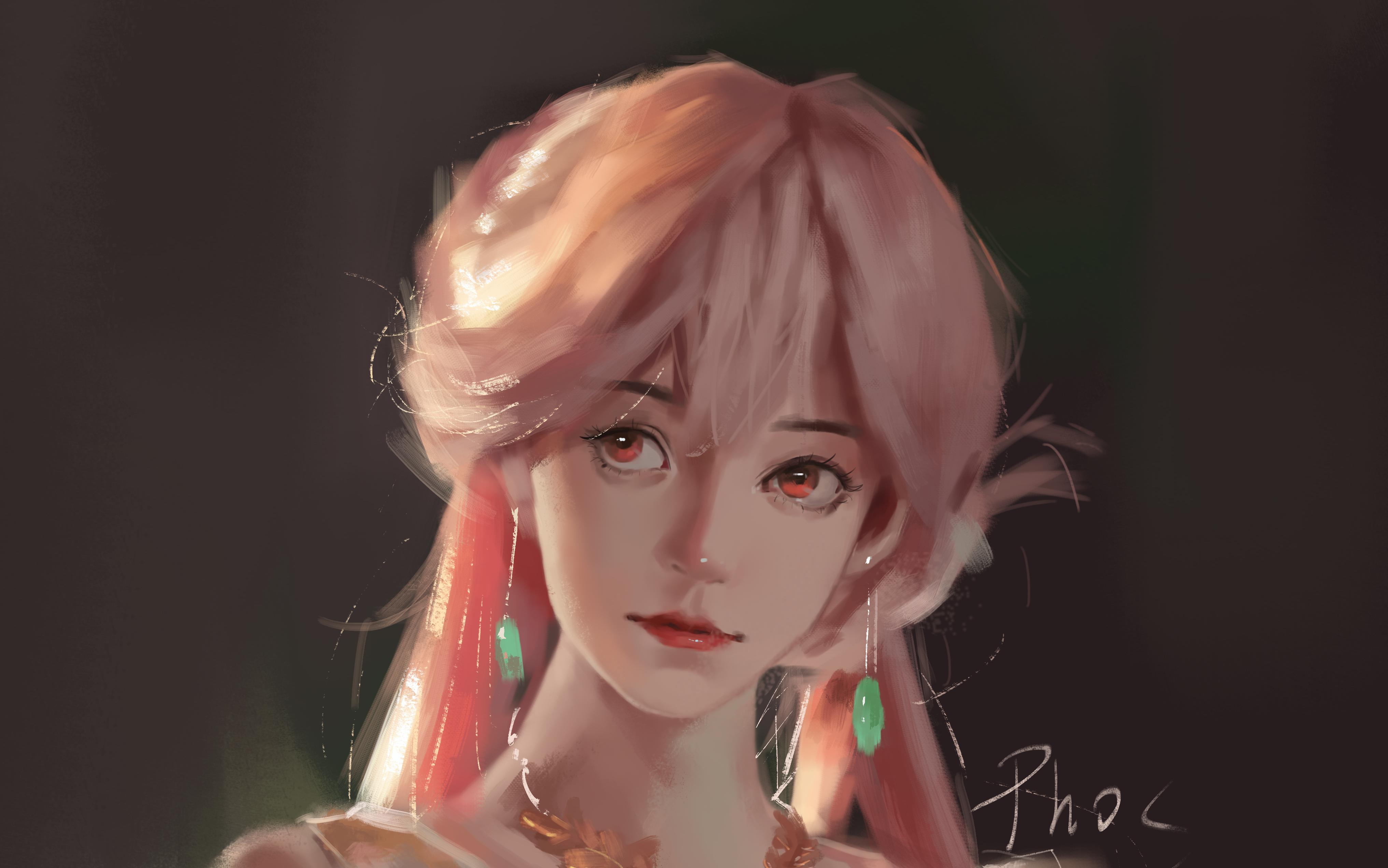 【phos】小伙自学一个月画的第二张ps厚涂