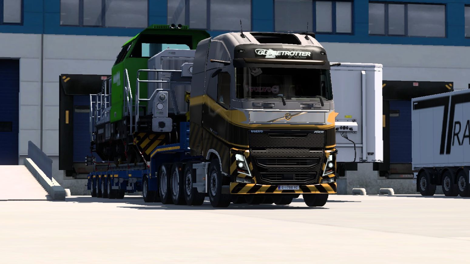 欧卡2:1000公里!volvo fh16长途重型运输.