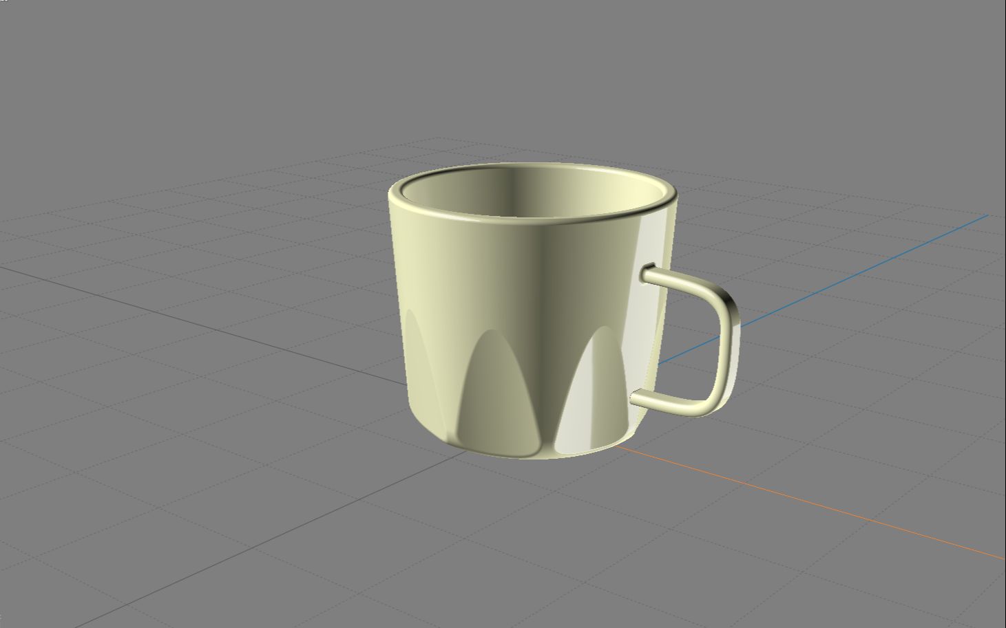 c4d建模神级辅助moi3d杯子建模案例