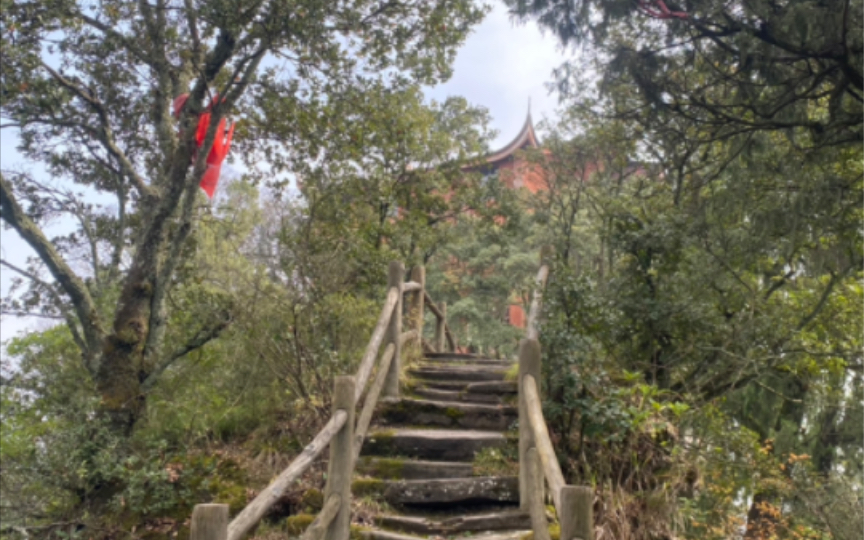 四川巴中阴灵山,风景很棒,佛家圣地