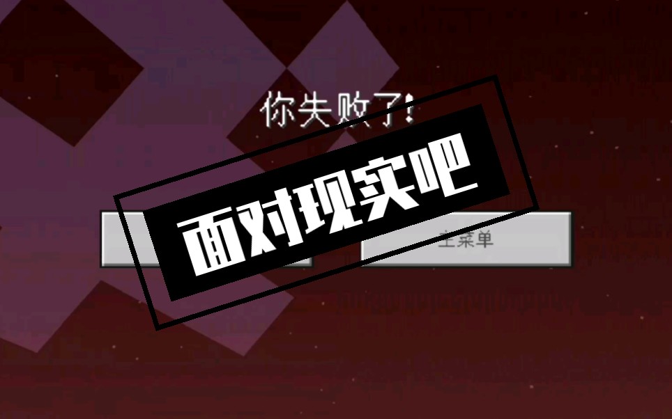 mc幻想与现实之间的差距