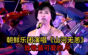 Download Video: 朝鲜牡丹峰乐团中文演唱《山河无恙》致敬最可爱的人，让人动容