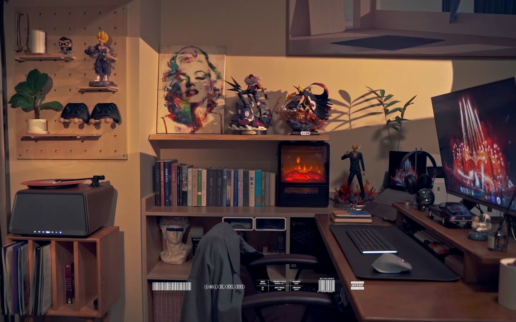 【桌面美学】下班后的治愈空间,让加班变成一种享受【cathy】