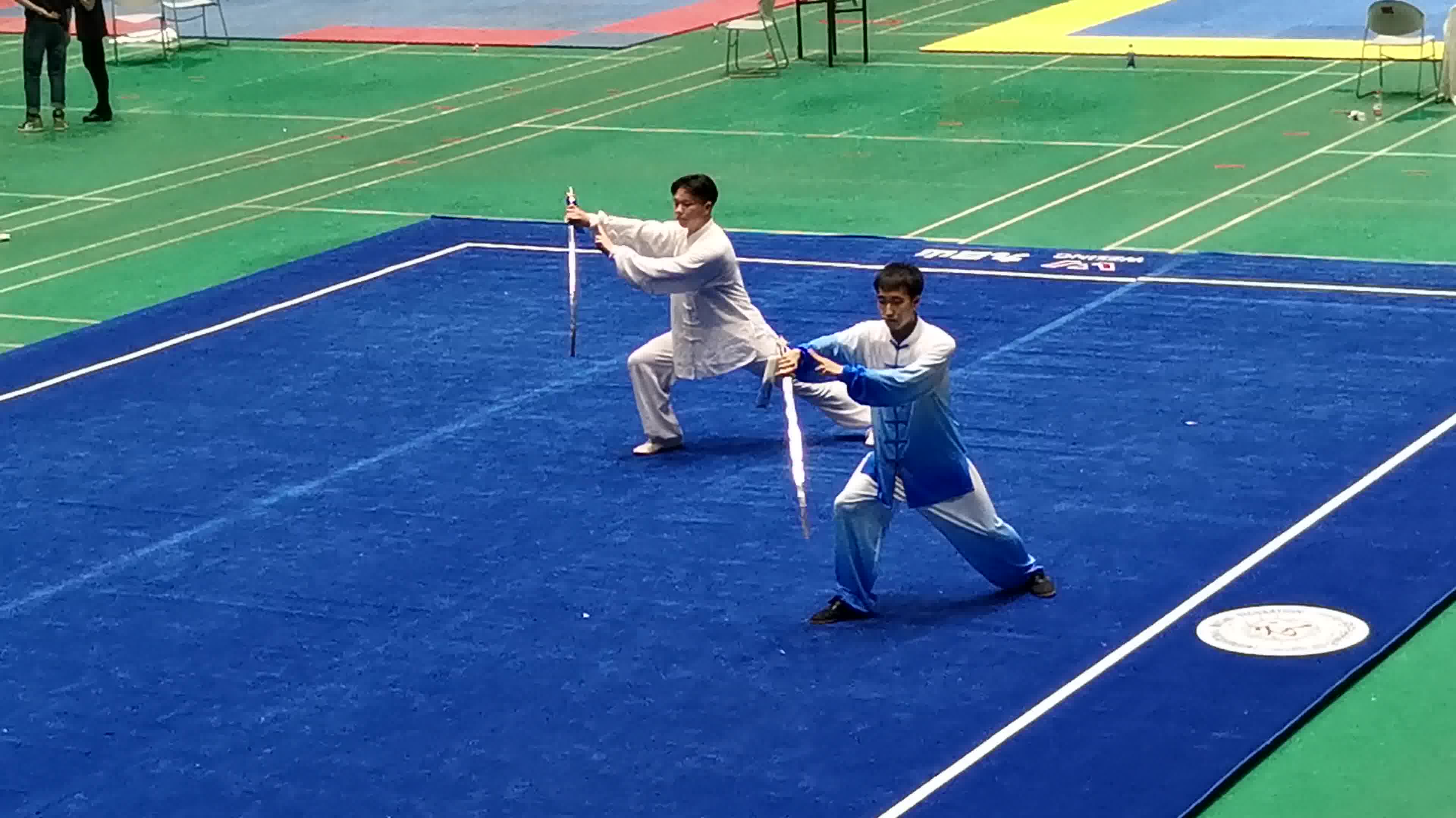 06 首都高校武术比赛 男子初级剑 (随便录的再 1)_哔哩哔哩_bilibili