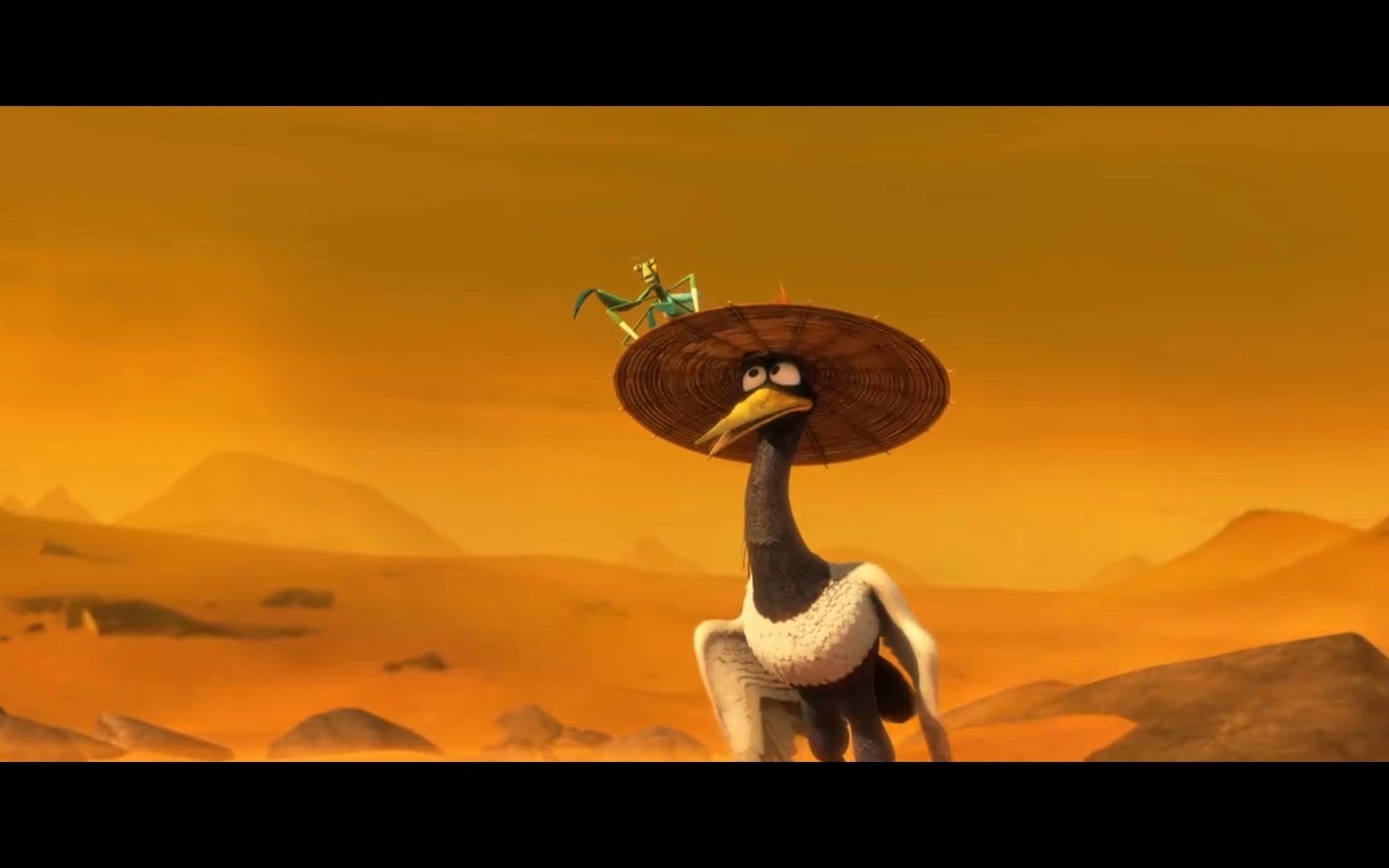 【功夫熊猫3】鸡大师那怂他都敢上!哈哈哈