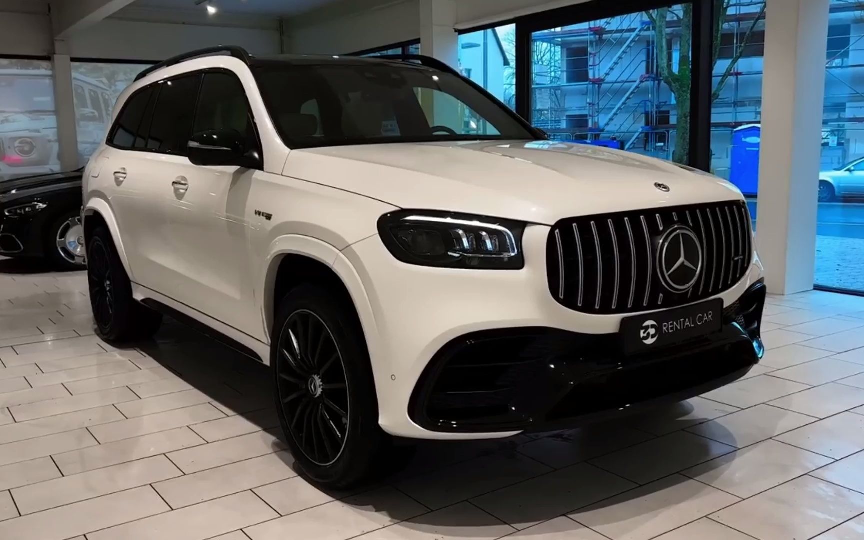 全方位实拍2023款奔驰amg gls 63 -豪华大型suv!