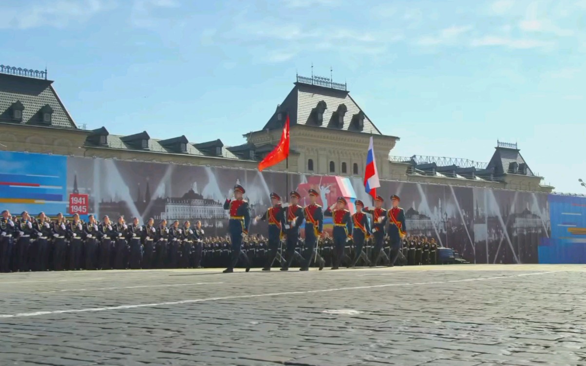 [图]Священная война神圣的战争2015年俄罗斯卫国战争胜利日70周年红场阅兵