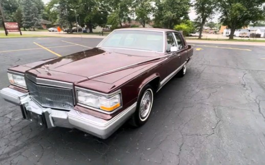 经典老式轿车 1990 凯迪拉克 cadillac brougham