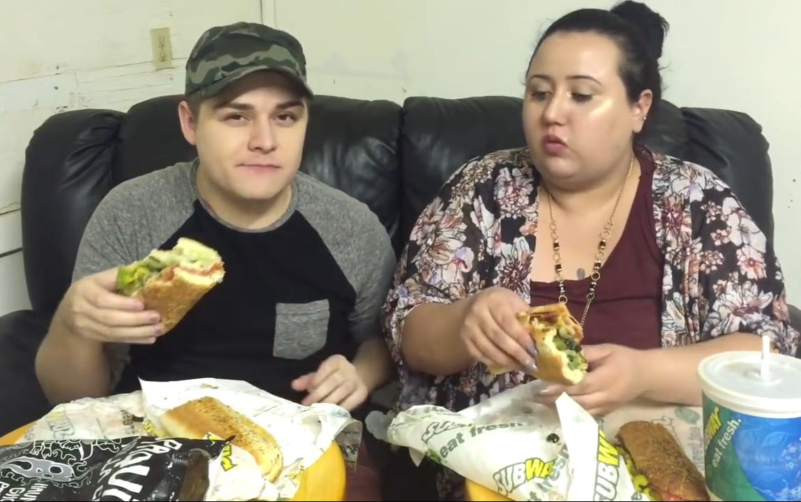 【美国豪放吃货夫妇 subway 赛百味 魔鬼辣椒薯片】