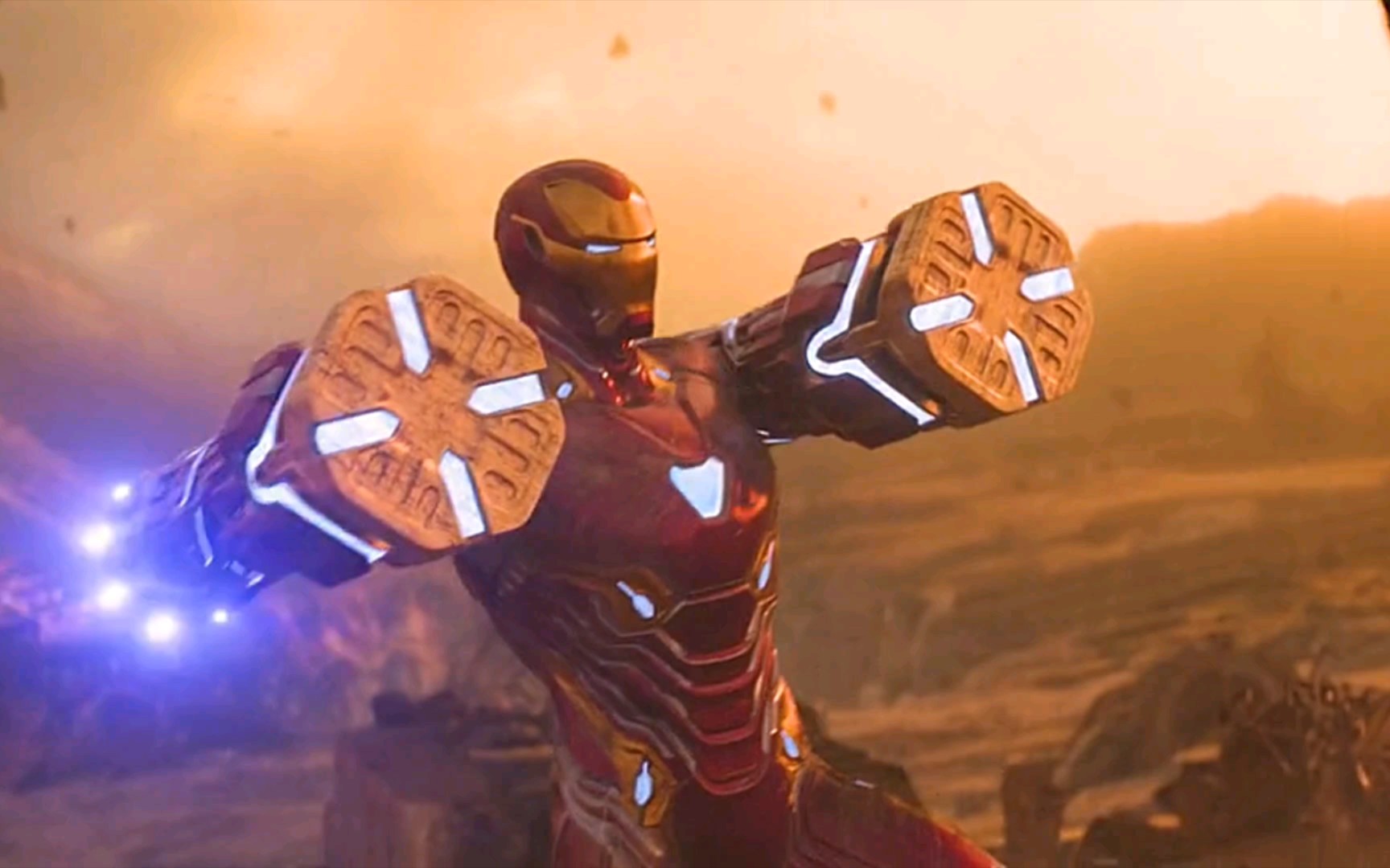 钢铁侠的纳米战衣真是太帅了!