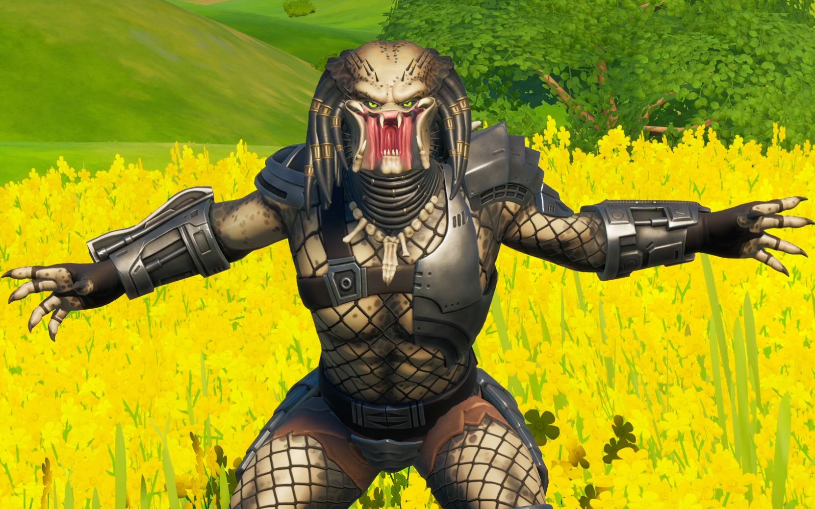 堡垒之夜寻找铁血战士传承隐身技能