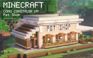 Download Video: 【Minecraft建筑教程】如何建造一个宠物店