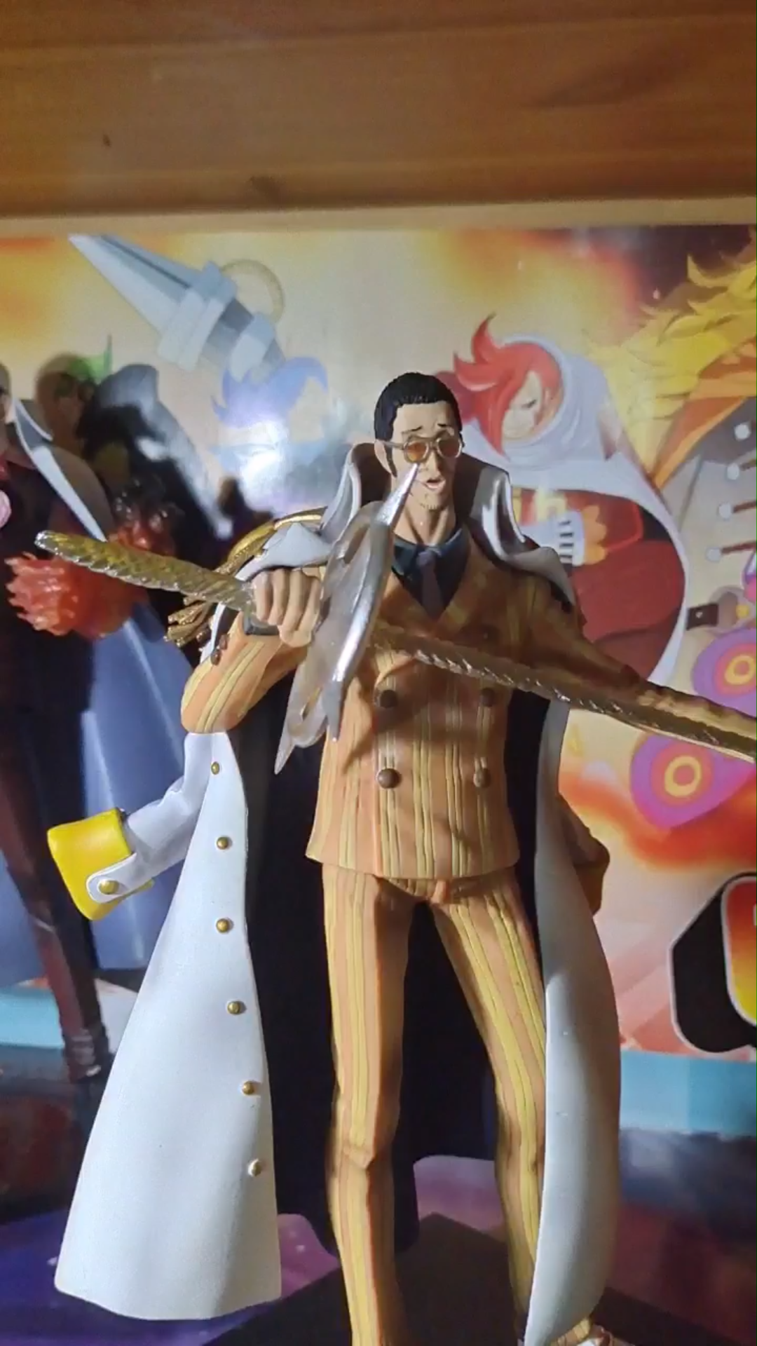 上海#海贼王一番赏黄猿 手办