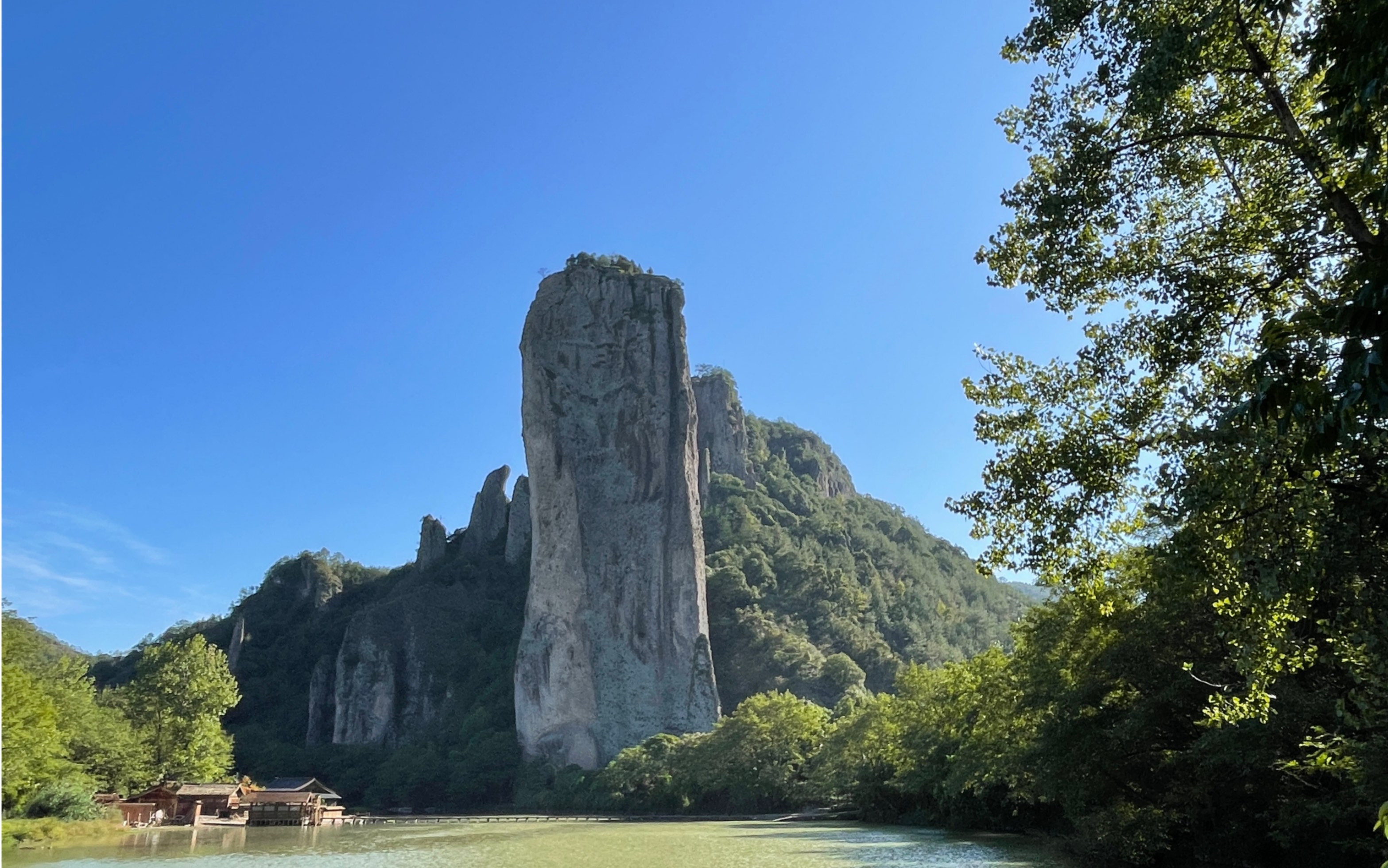 丽水缙云仙都鼎湖峰与朱潭山2022.10