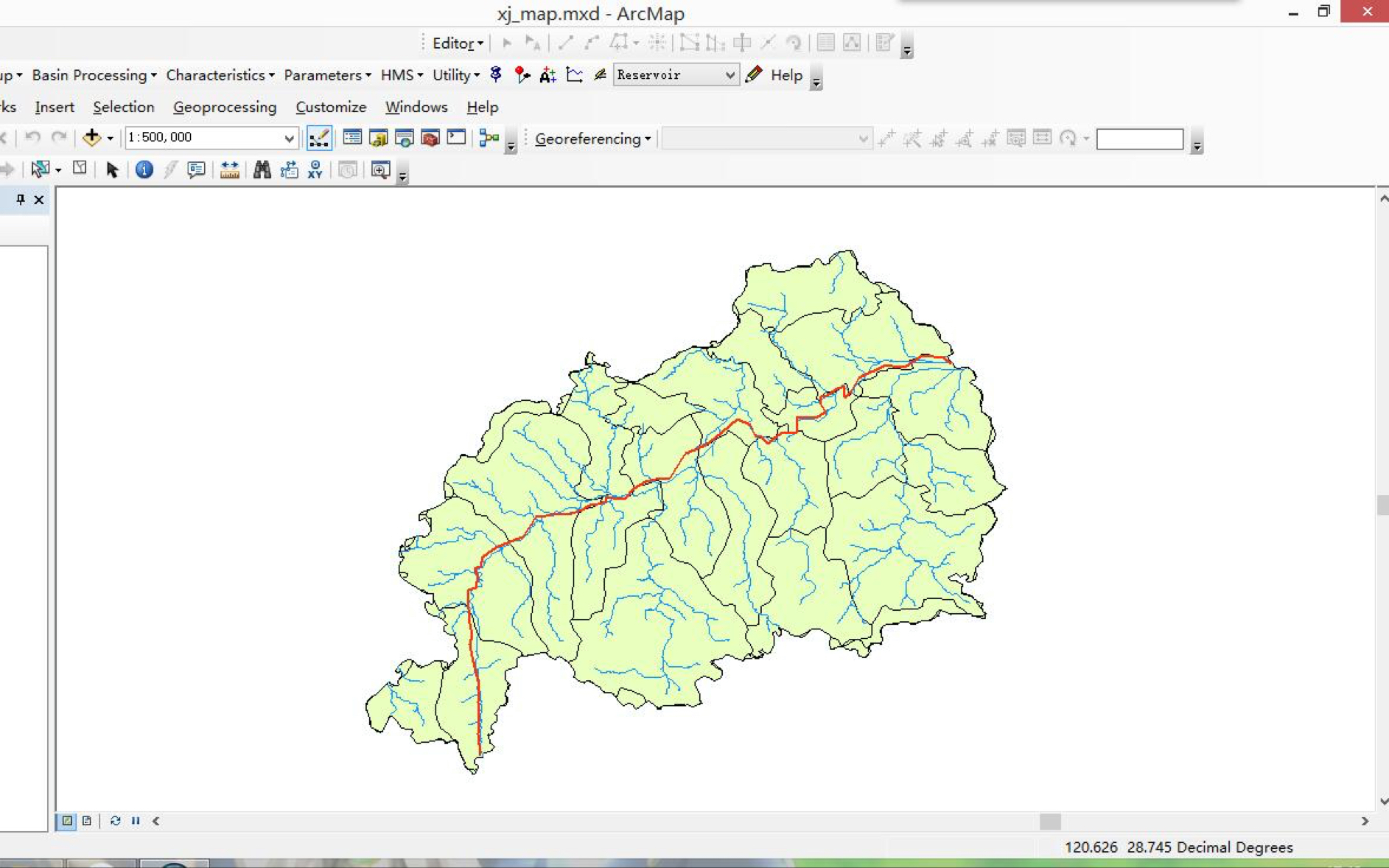 ArcGIS水文分析哔哩哔哩bilibili