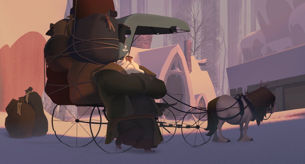 [图]动画电影【克劳斯:圣诞节的秘密】精彩片段 圣诞老人的麋鹿原来是这样来的！#治愈动画电影