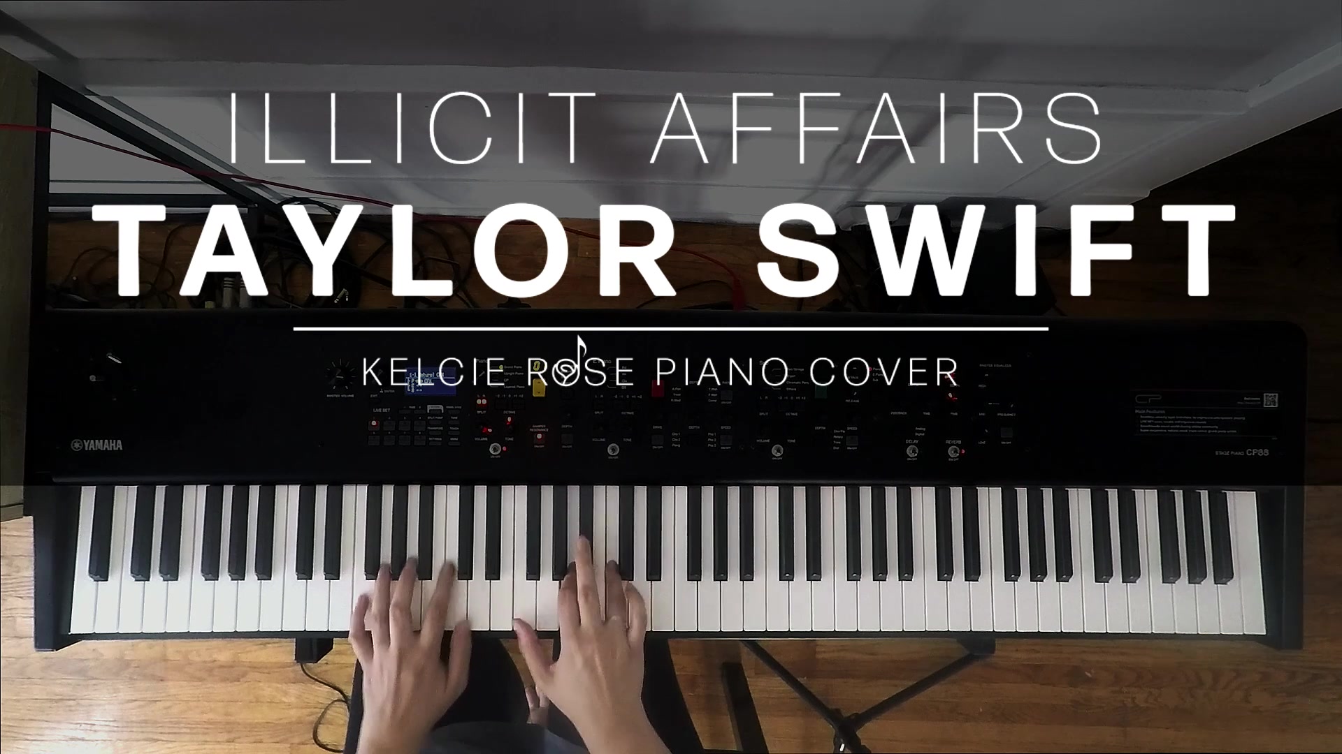 【钢琴】taylor swift - illicit affairs_哔哩哔哩 (゜-゜)つロ 干杯
