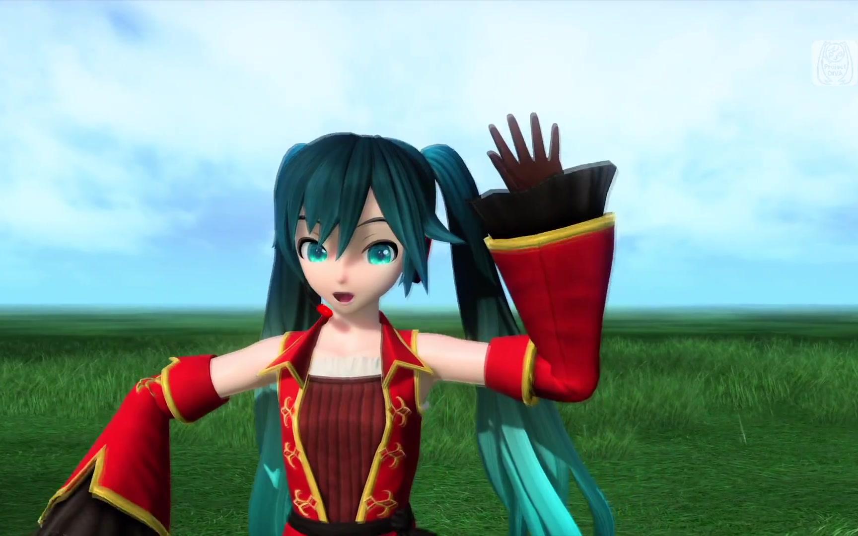 【ps4ft】ievan polkka【初音ミク:パイレーツ(ブレス99ユー)髪飾り