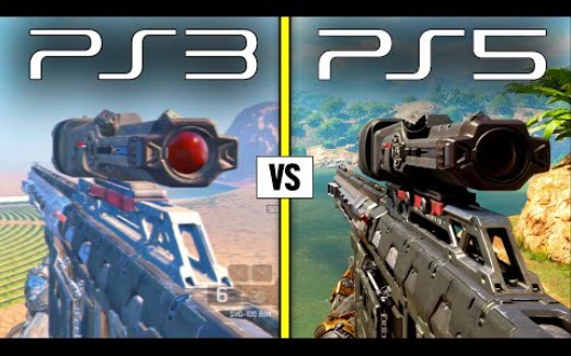 [图]使命召唤黑色行动3―PS3 vs PS5武器对比