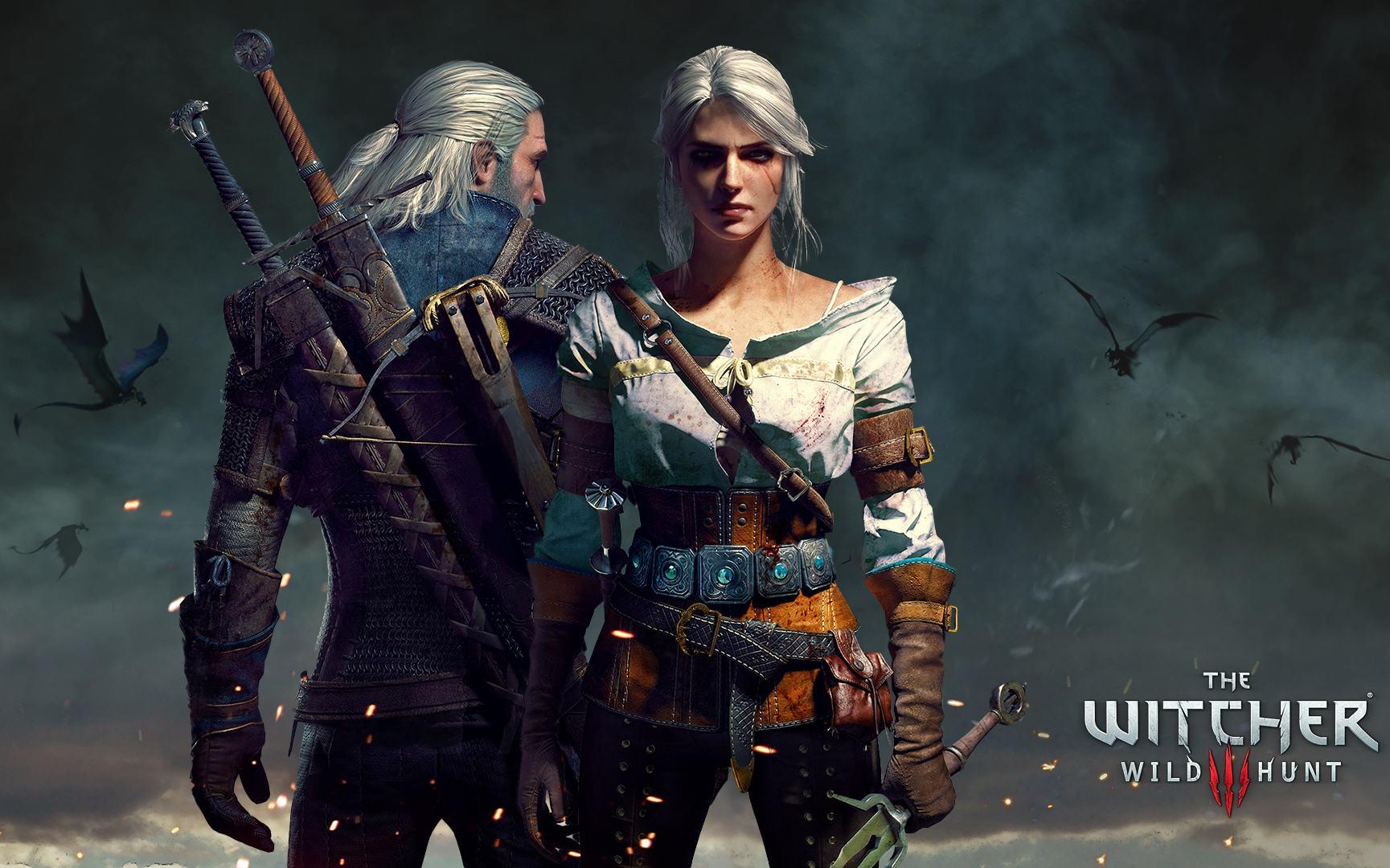 巫师3剧情通关纪念8特丽丝和猎魔人希里结局