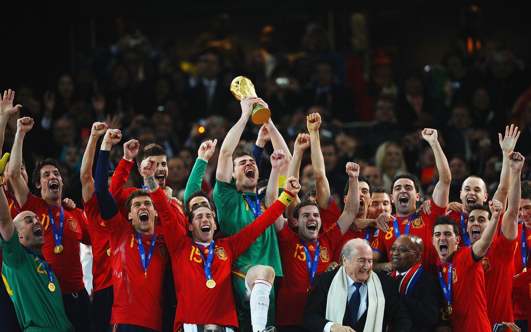 2010年南非世界杯西班牙夺冠历程