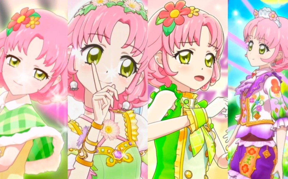 【偶像活动】初代里除了莓,官方对樱单人气场变化的设计最为上心了