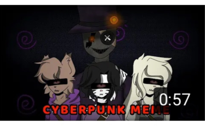 CYBERPUNK, Piggy roblox animation meme