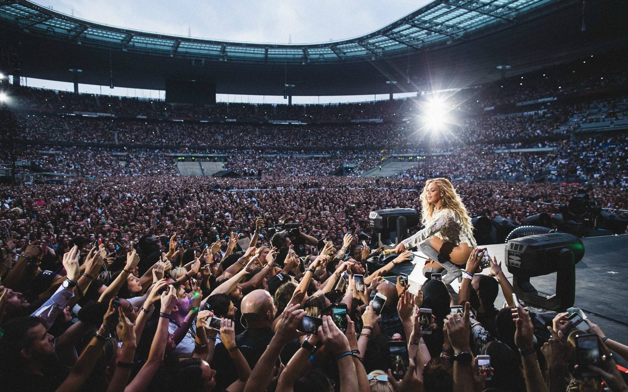 【beyonce】碧昂丝水中演唱(halo) 2016世界巡演 formation tour