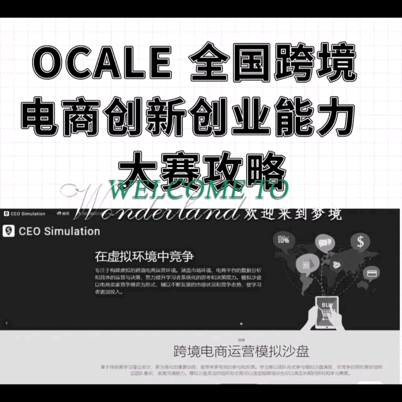 OCALE跨境沙盘攻略 世格B2C模块定价各回合实操策略总结哔哩哔哩bilibili