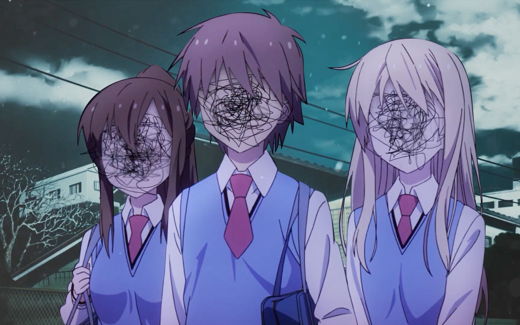 【椎名真白 × 青山七海 ×神田空太】acute【误解/静止/pv】_哔哩