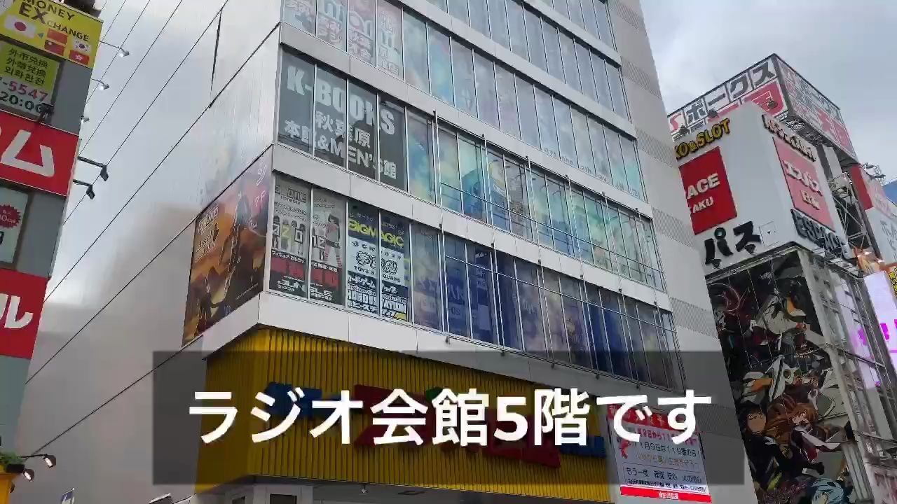 【秋叶原攻略】带你逛最值得逛的秋叶原模玩店铺——AKIHABARA X 之第二篇(广播会馆or无线电会馆店)手办模型店内橱窗展示!哔哩哔哩bilibili