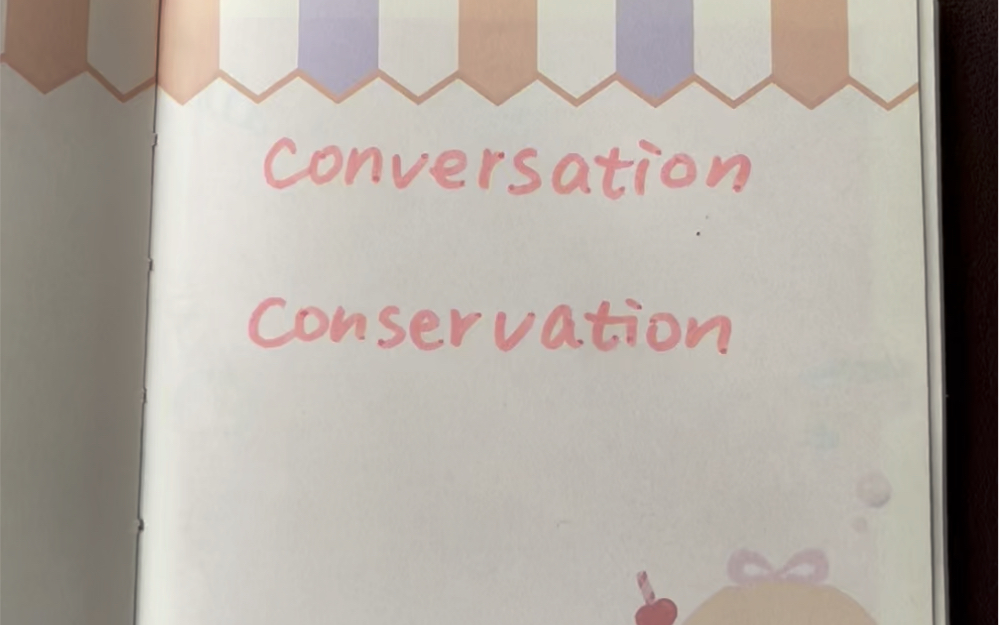 [图]conversation & conservation