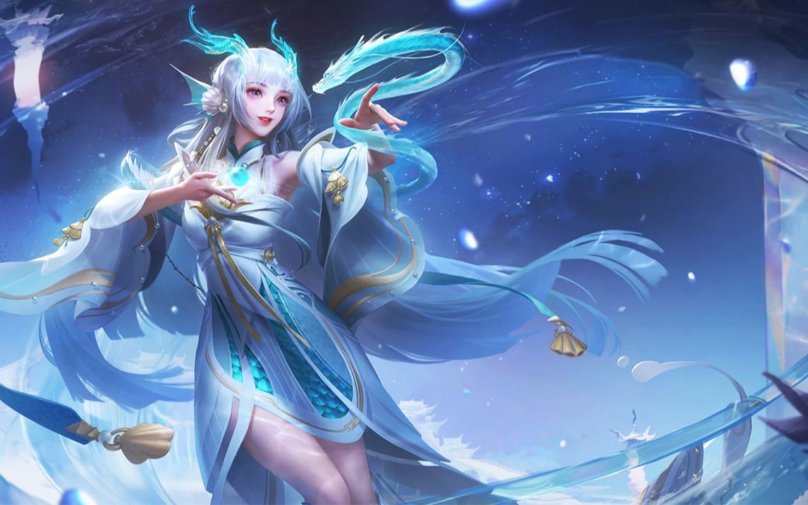 活动作品王者荣耀西施新皮肤游龙清影看见第一眼就爱上了zbrush人物