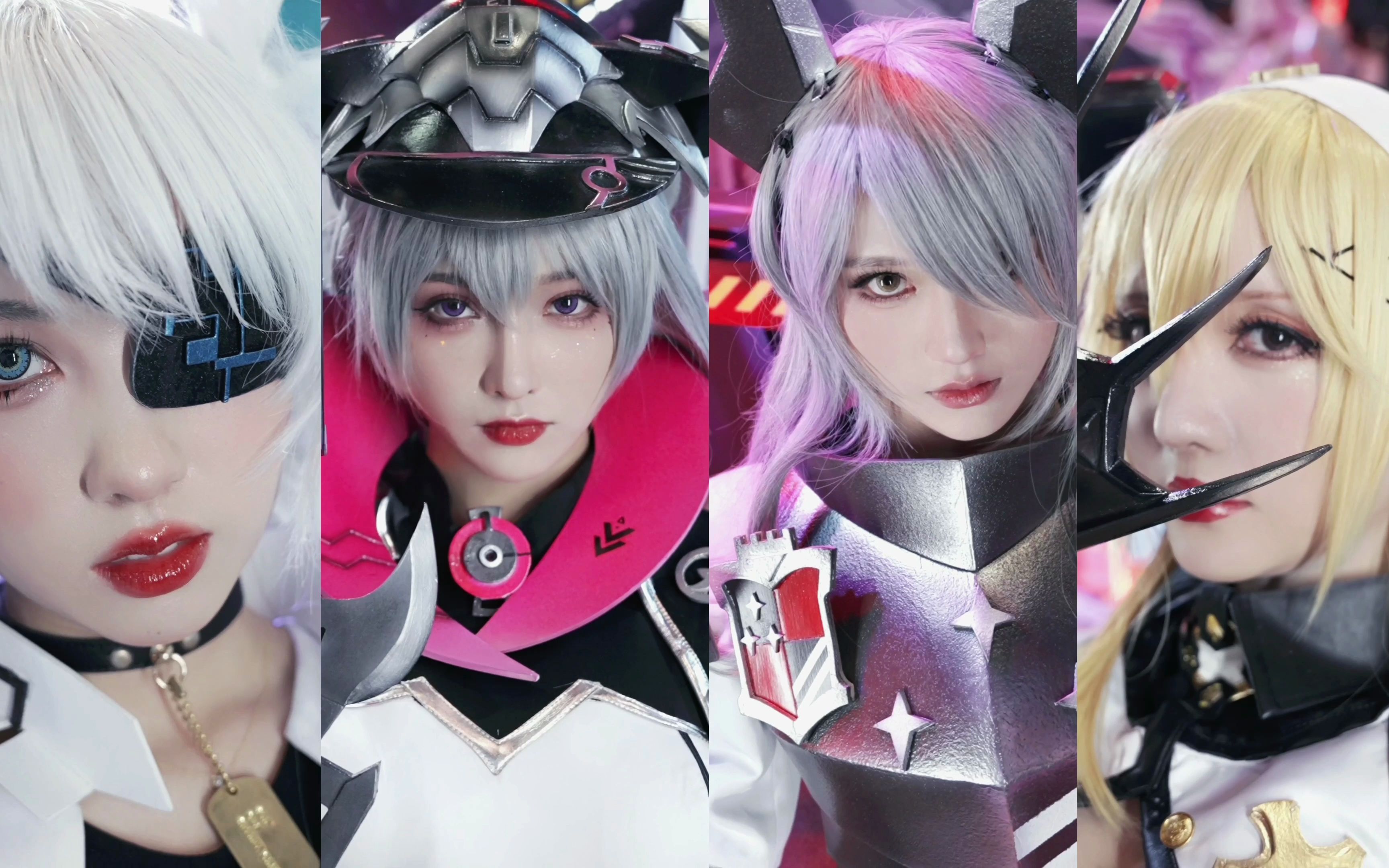 4k广州萤火虫漫展机动战姬展台cos这样的机娘你爱了吗