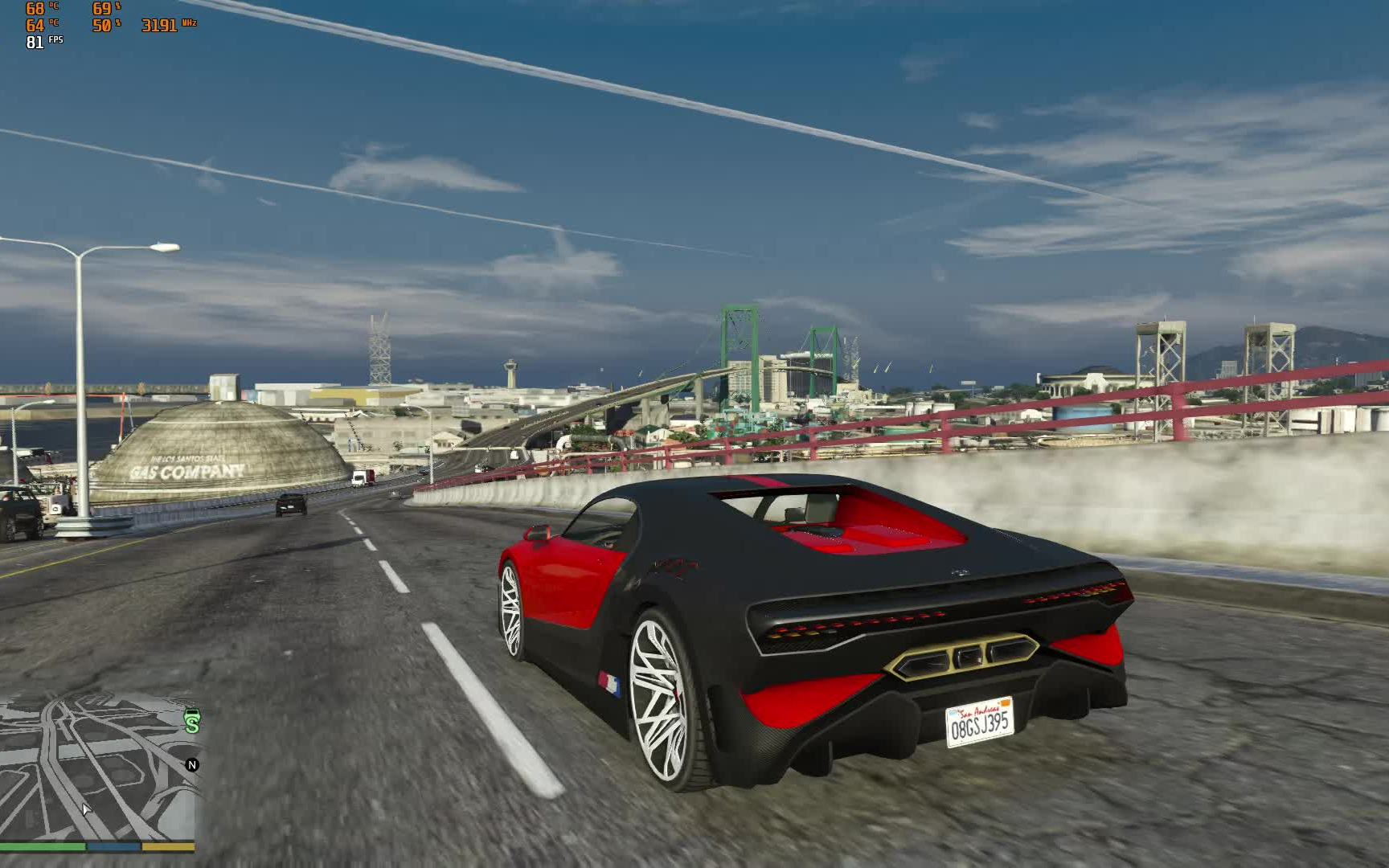 封面即内容,低配党福利来啦,gta5超真实画质,连1060都可以稳70fps,有