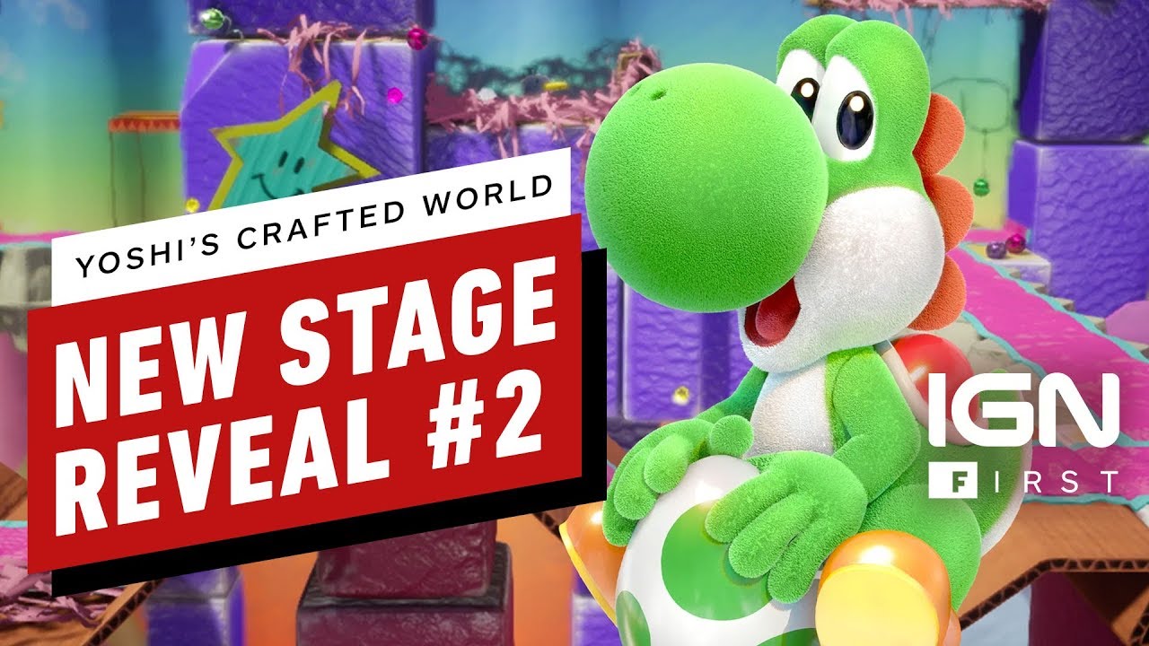 yoshis crafted world: the shoguns castle stage (and its fl