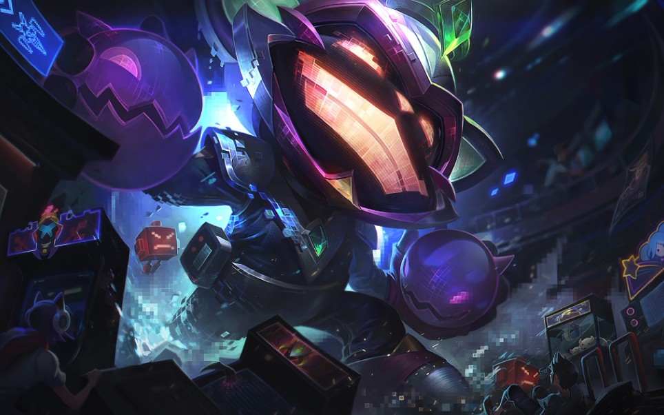 【英雄联盟】战场boss 吉格斯 皮肤展示 2017年电玩:战场_哔哩哔哩