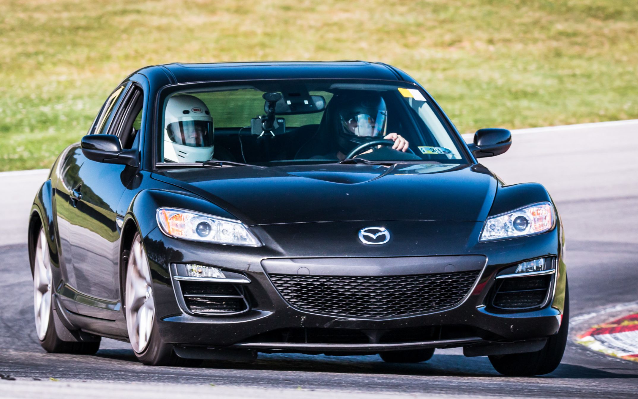 【赛道日】马自达rx-8 vs nd mx-5 (miata) - 最新miata赛道上能吊打