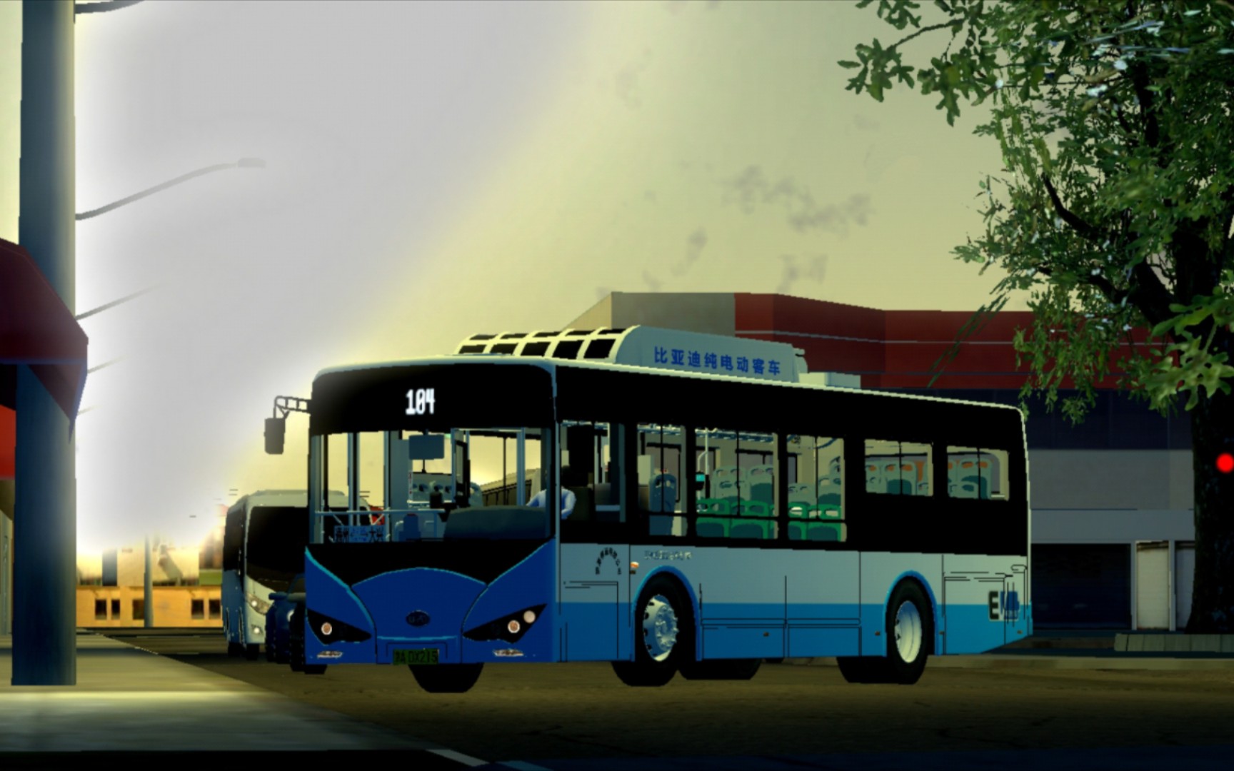 【pbsr】驾驶恒基客运比亚迪k8a行驶于104路上