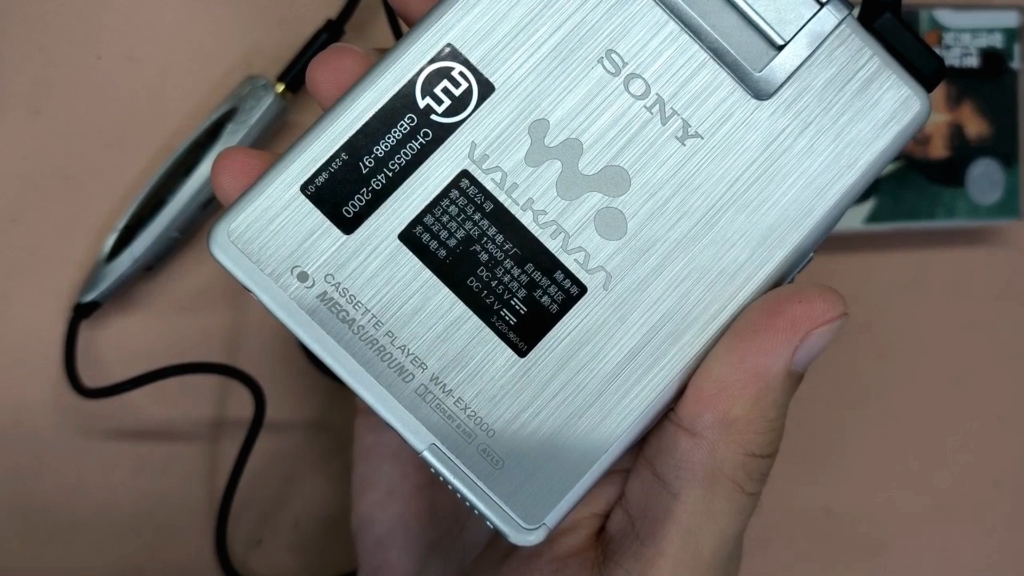 索尼ex2000播放任贤齐磁带,一首《伤心太平洋》找回学生时代的感觉.