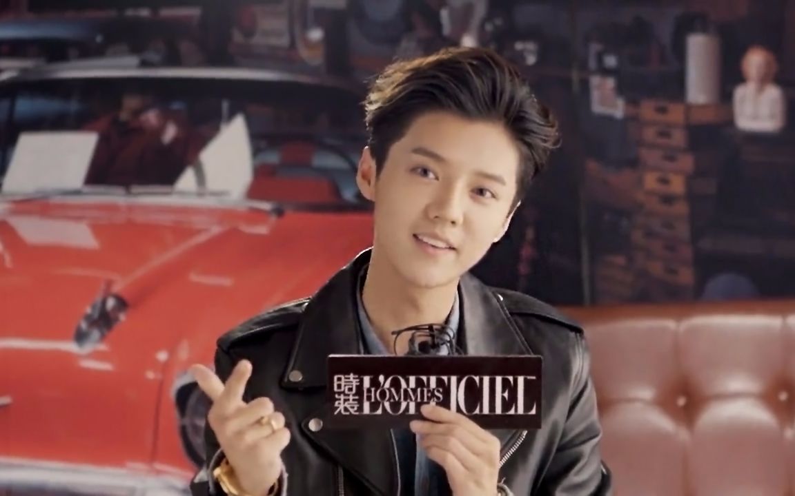 【鹿晗】时装男士八周年祝福 相关采访-720p