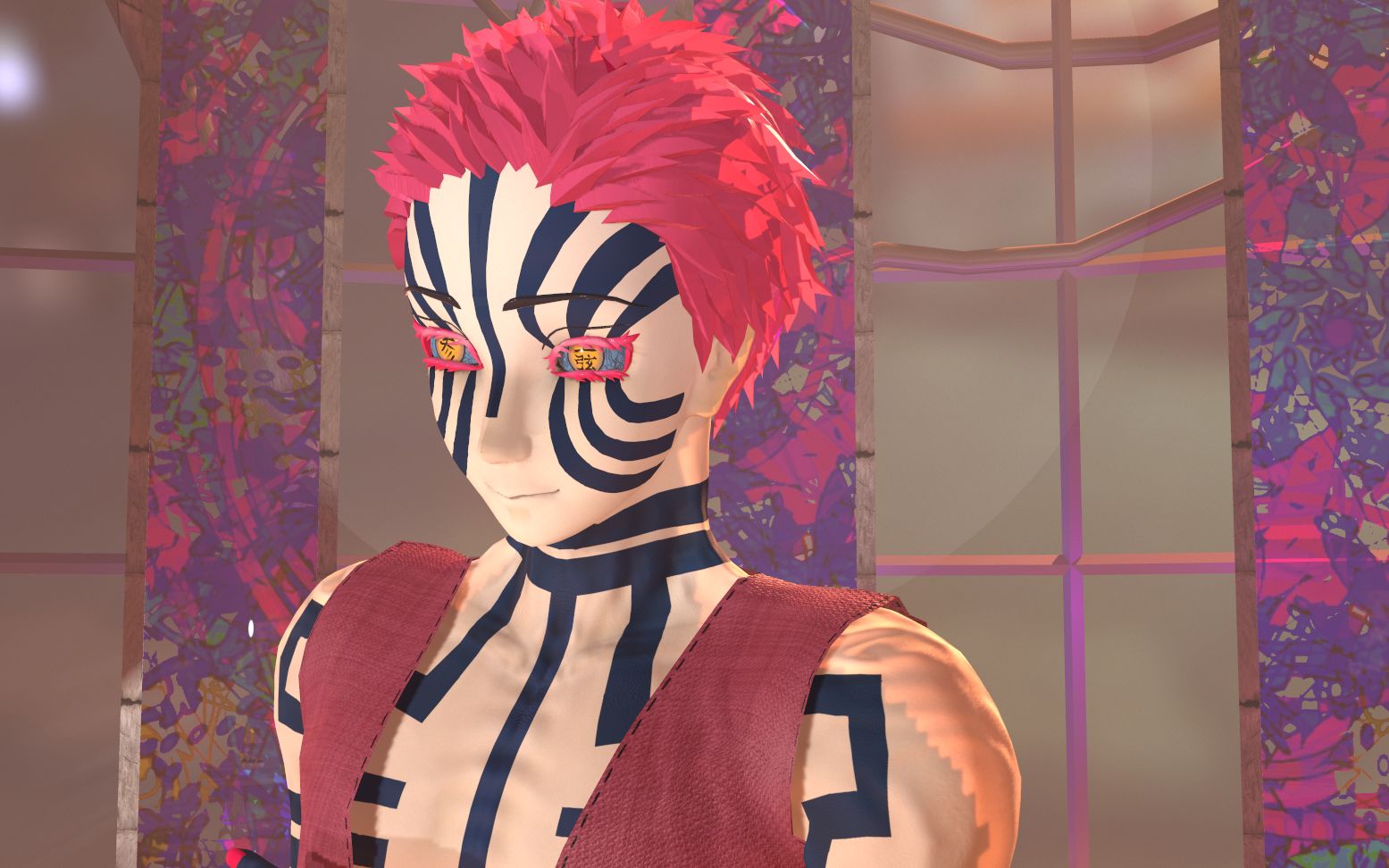 【鬼灭之刃/mmd】猗窝座和炼狱杏寿郎——sucker