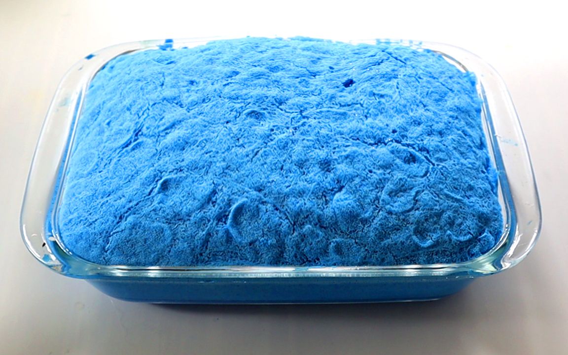 非牛顿流体改造成充气冰山泥,声音好酥脆