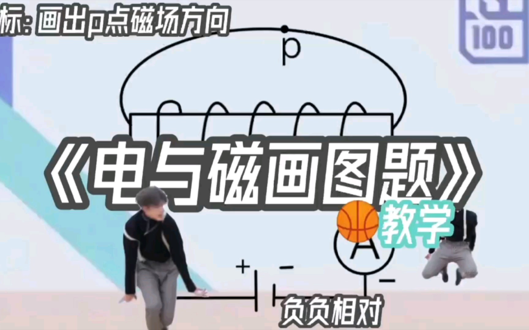 坤坤教你电与磁的画图题哔哩哔哩bilibili