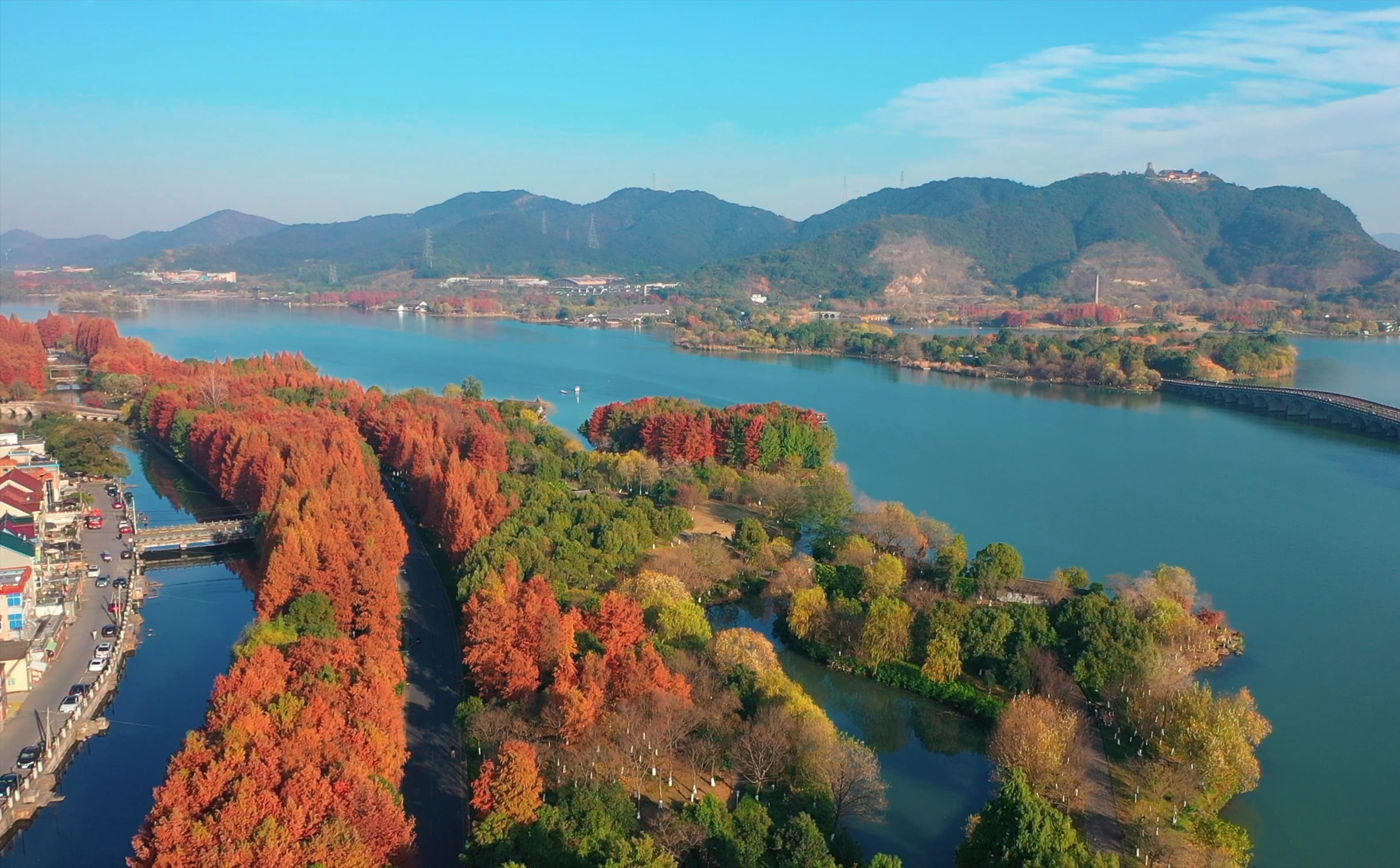 [图]「天边的色彩」五彩杭州湘湖