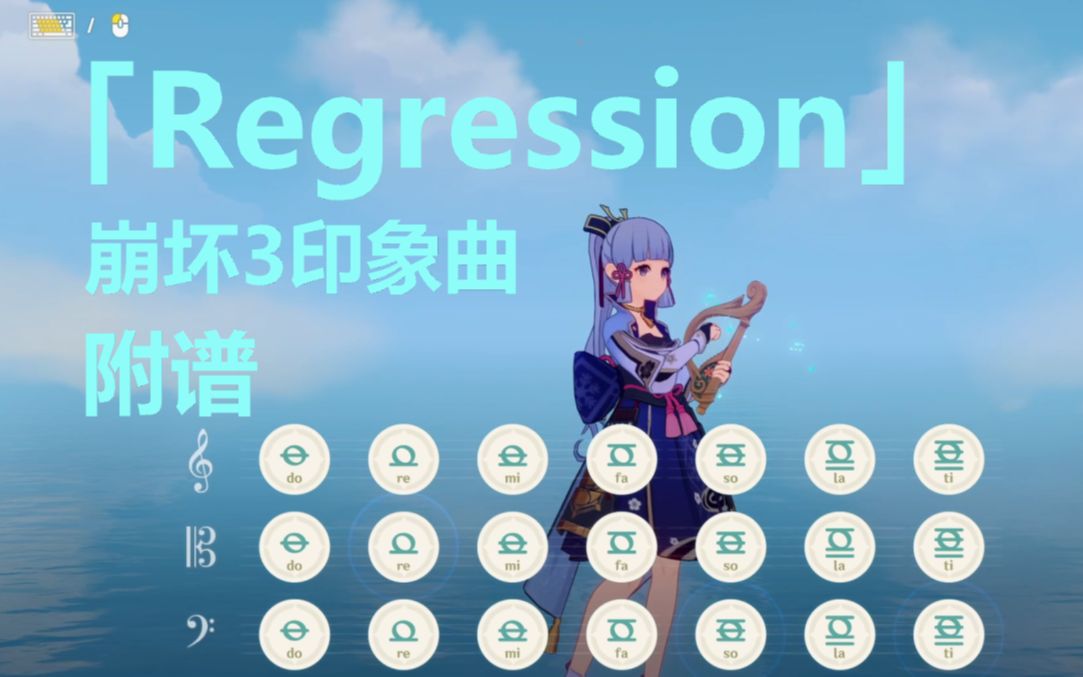 [图]再见了，大发明家!Regression -《崩坏3》动画短片「阿波卡利斯如是说」印象曲（原神演奏）附谱