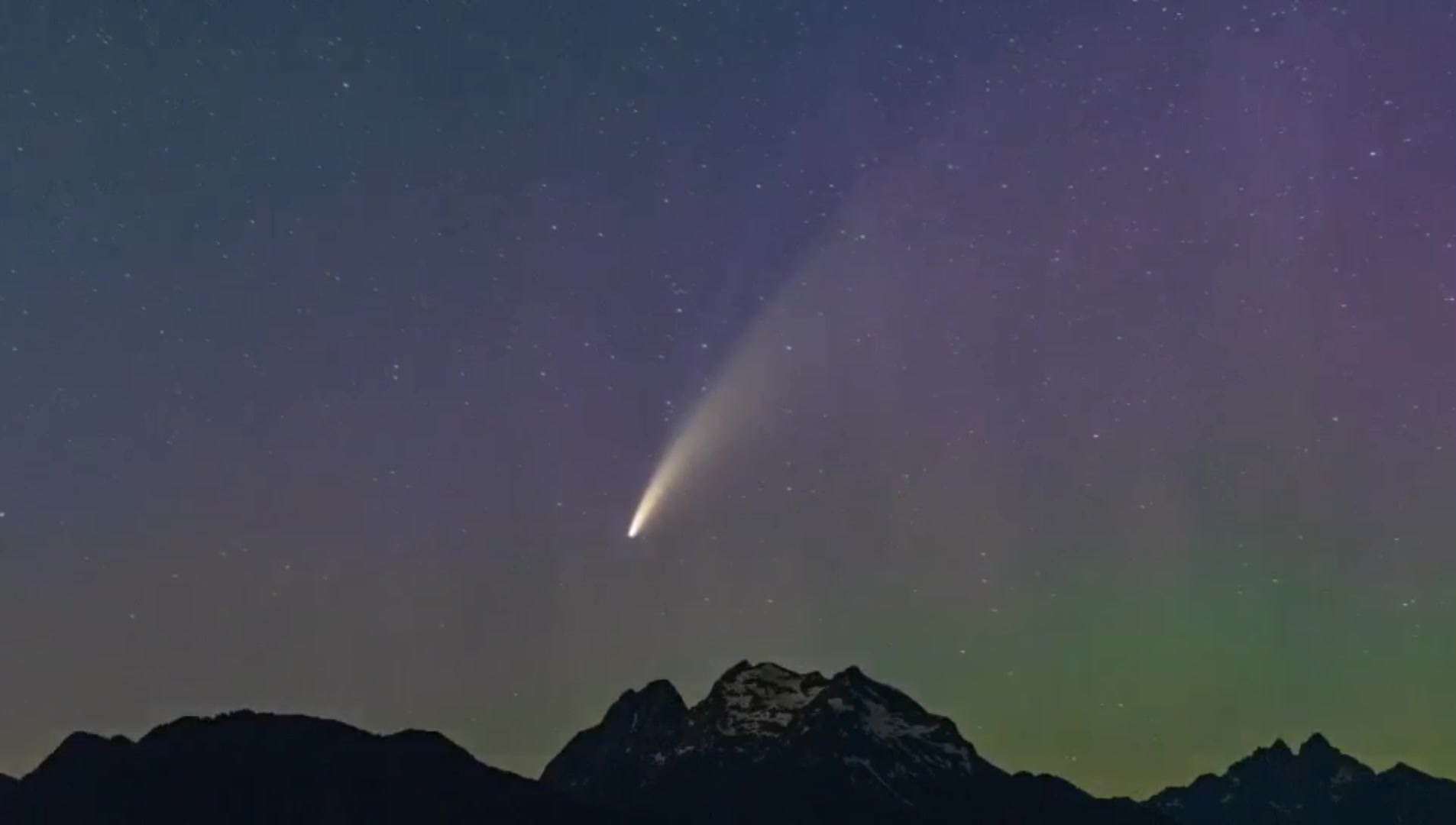 彗星2020neowise七千年一遇