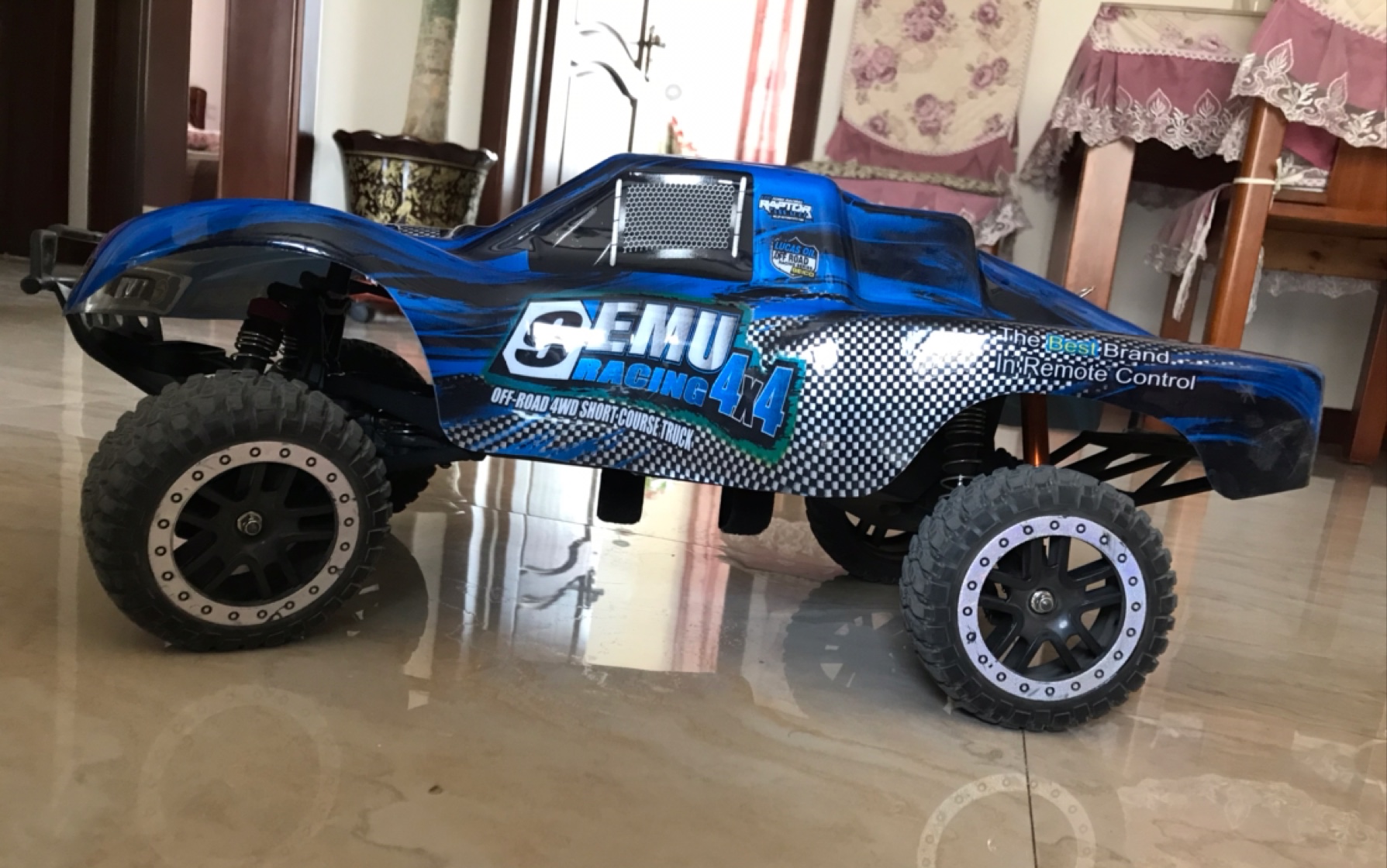 雷魔727短卡改双避震落地