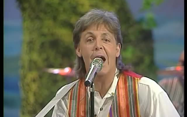 [图]经典现场HQ版Paul McCartney - Hope Of Deliverance 1993 (HQ, ZDF Wetten Dass)